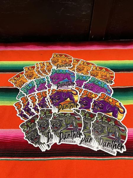 Sex Panther Logo Sticker