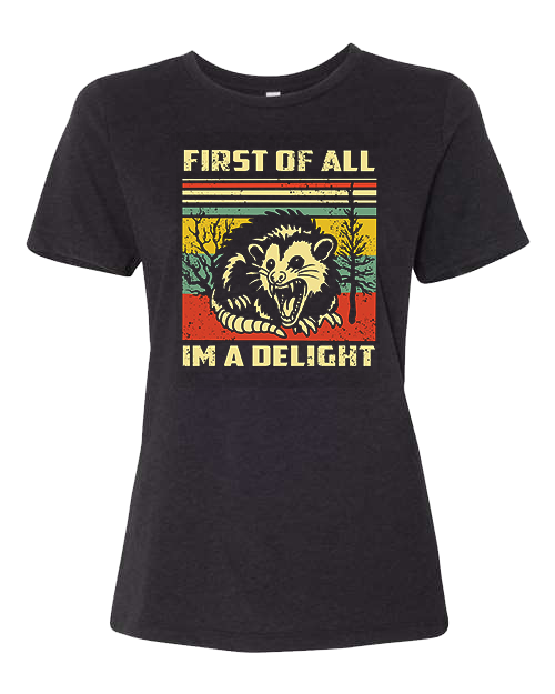 Im A Delight Printed on soft Bella Canvas shirts