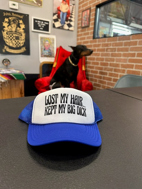Lost My Hair Snap Back hat