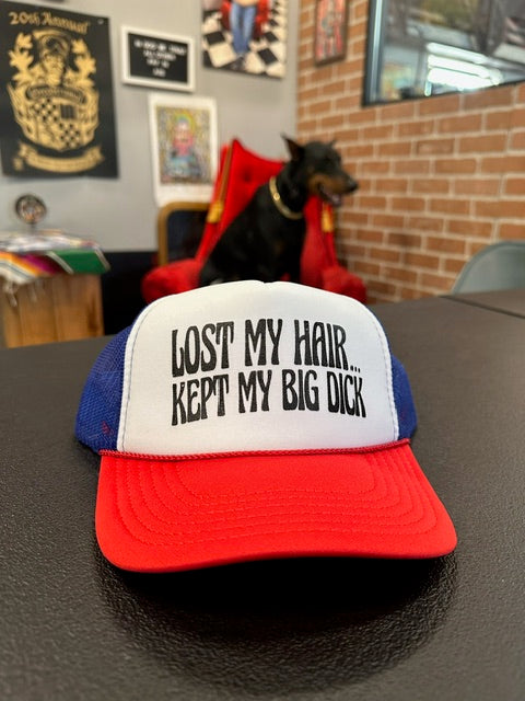 Lost My Hair Snap Back hat