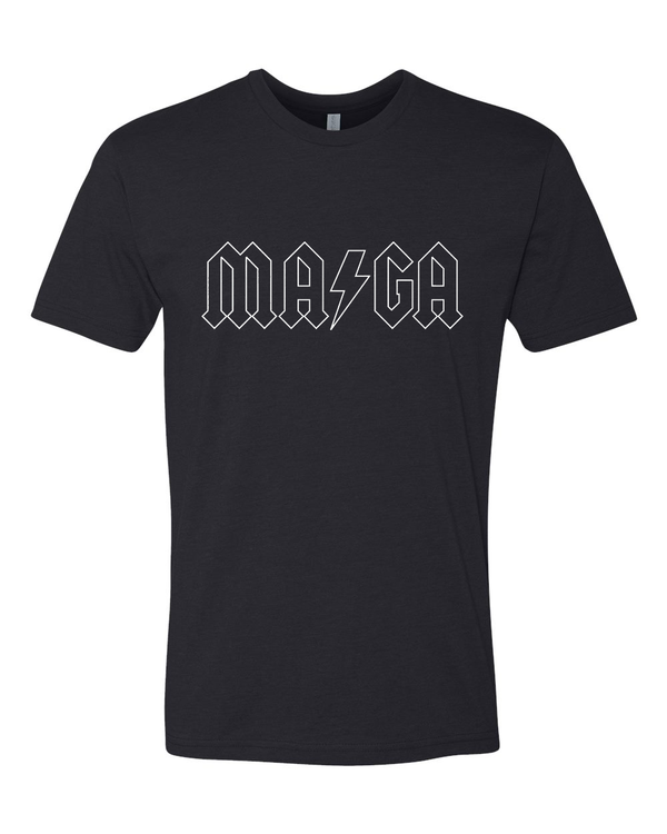 MAGA Lightning White T-Shirt